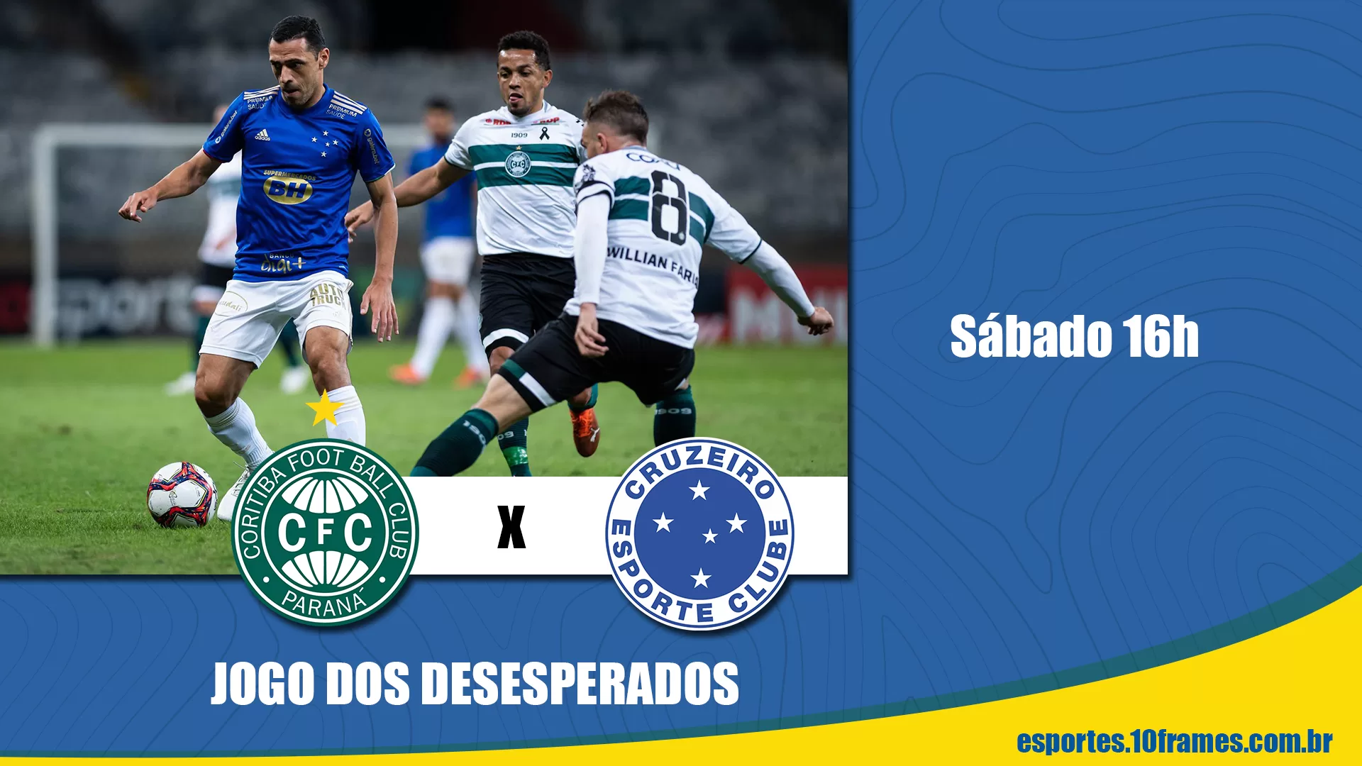 Adversário do Cruzeiro, Coritiba só perdeu um jogo em casa na