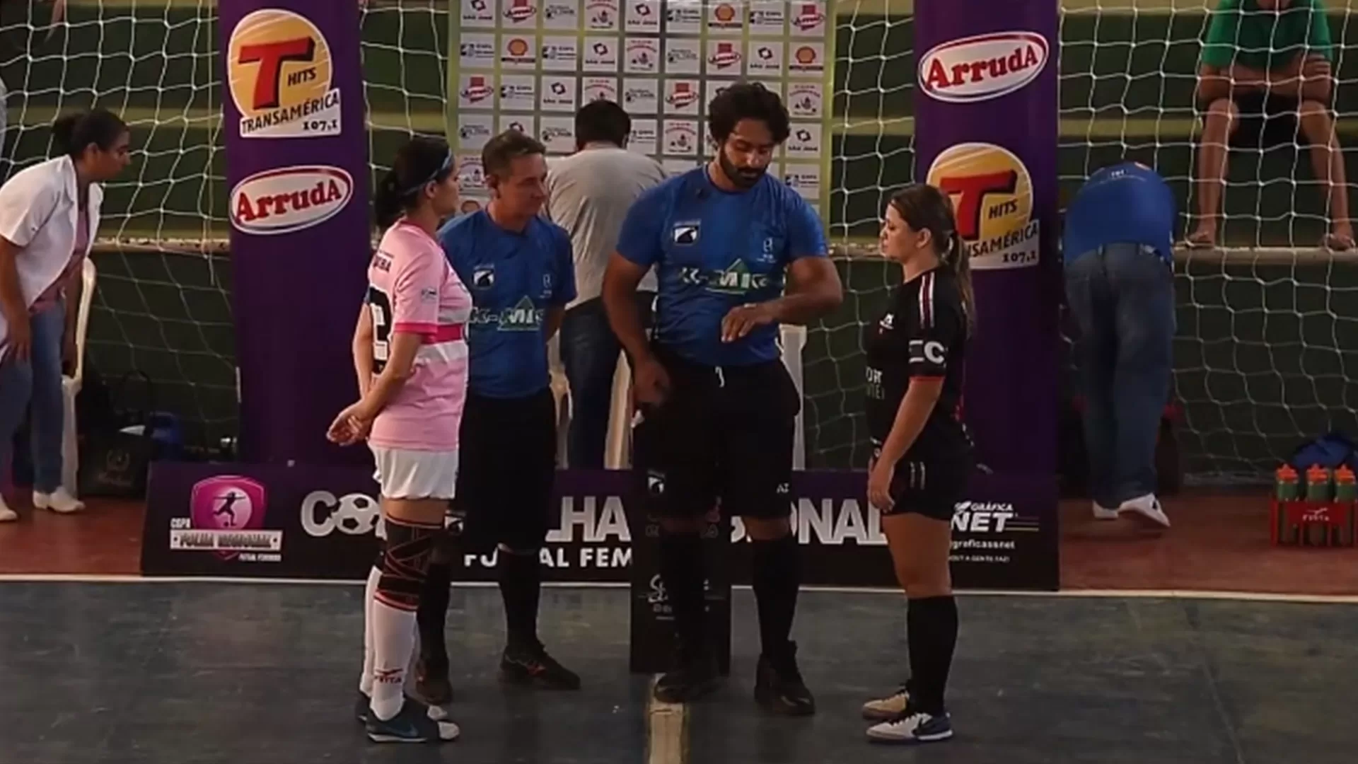 Salinas Futsal Feminino x São João do Paraiso Copa Folha regional