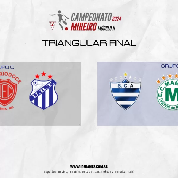 FMF divulga tabela do triangular final do Campeonato Mineiro Módulo 2