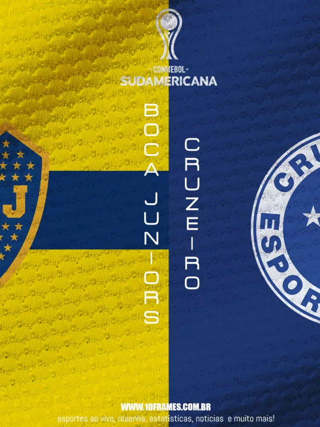 2024 – SULAMERICANA BOCA JUNIORS CRUZEIRO